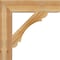 Ekena Millwork Olympic Block Rough Sawn Bracket, Western Red Cedar, 6"W x 30"D x 30"H BKT06X30X30OLY05RWR - alternate 3